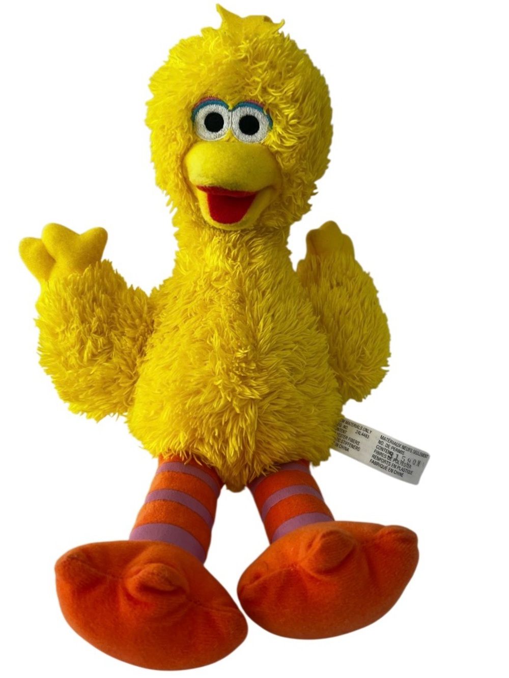 2008 Fisher-Price Sesame Street Big Bird Plush 13” Mattel Vintage